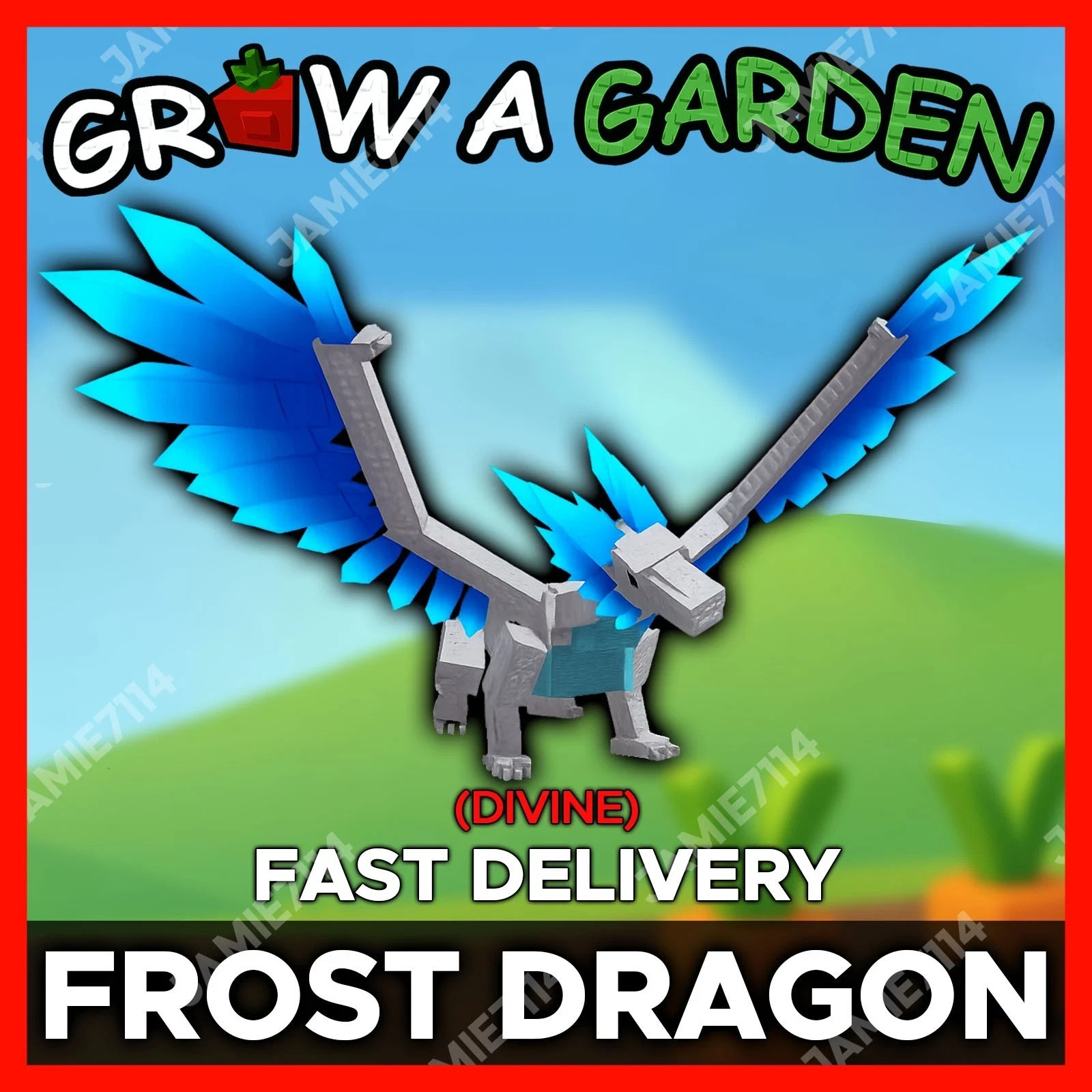 FROST DRAGON | CHEAPEST |🪴Grow a Garden ‼️FAST & EASY DELIVERY‼️