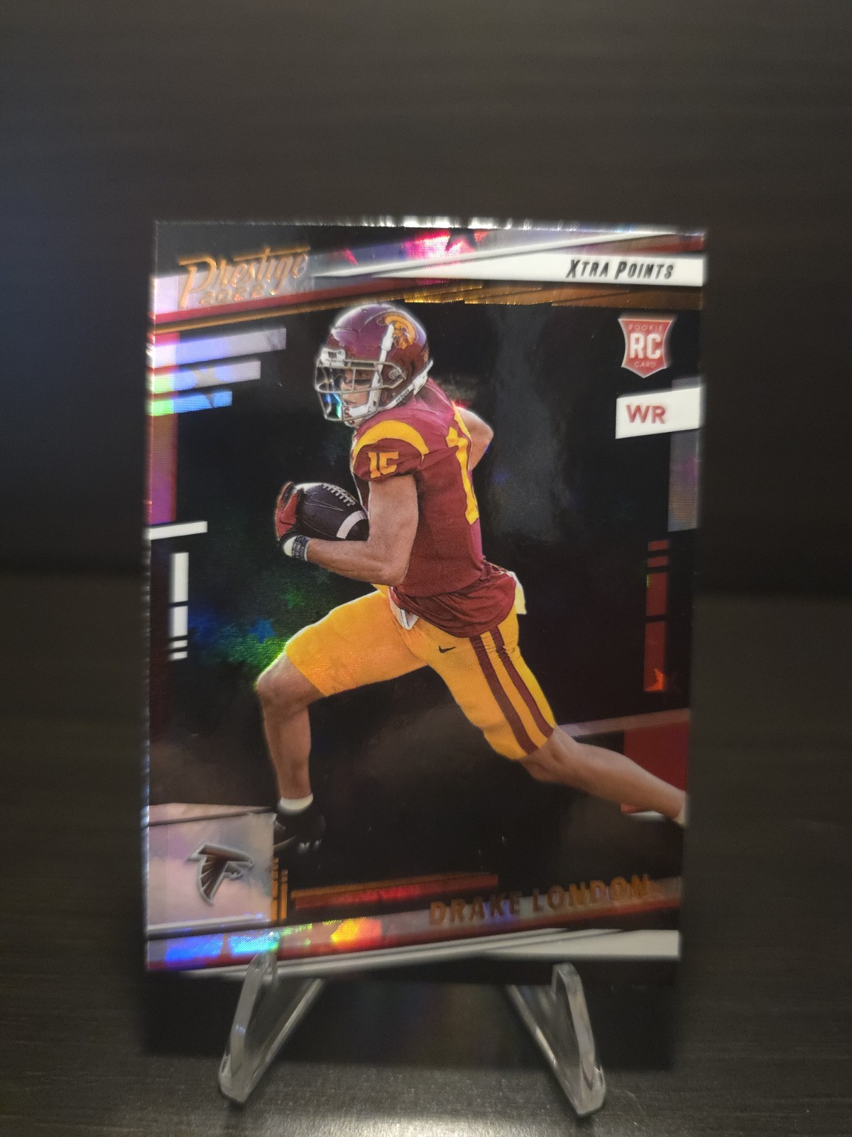 Drake London 2022 Prestige XTRA POINTS ASTRAL ROOKIE #309 - Falcons RC