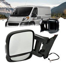 Driver Side Mirror Compatible with 2014-2023 Ram Promaster 1500 2500 3500 Ext...