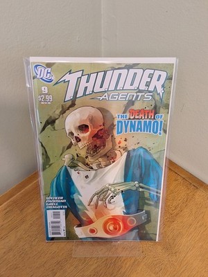 Thunder Agents The Death of Dynamo! DC Comic #9 (2011)