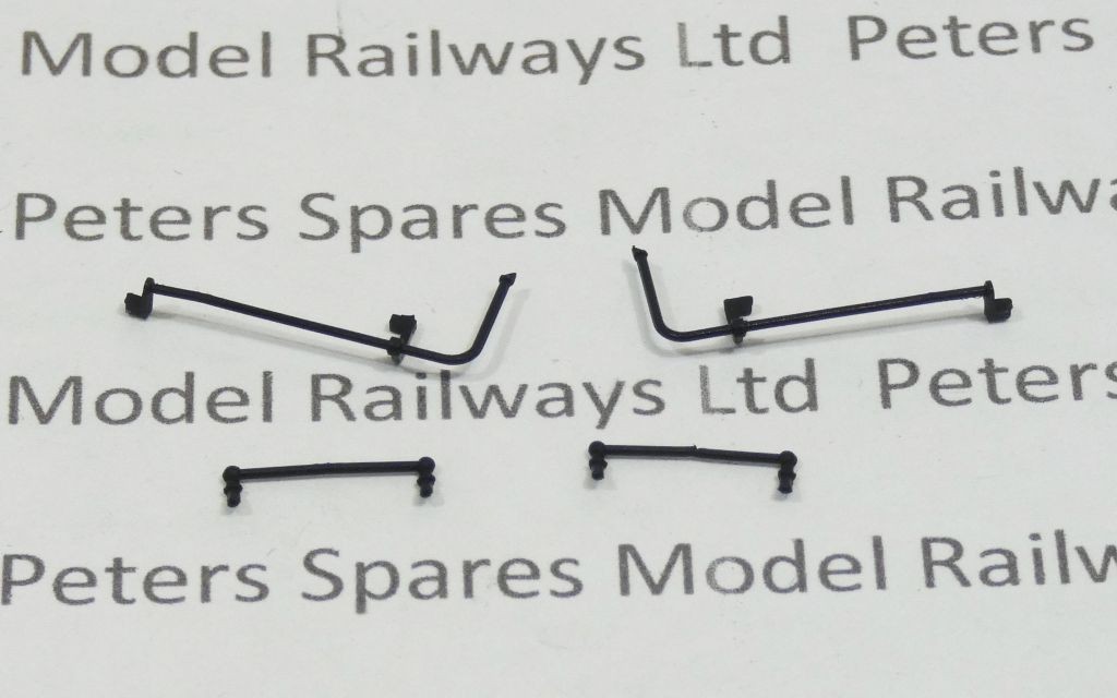 Dapol 115912 43xx Mogul OO Gauge Handrail Set Black Tender