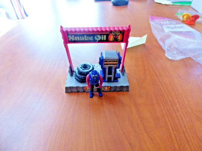 MASK Kenner Pit Stop w/Rax, mask, 3 tires