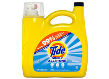 Tide Simply Liquid Laundry Detergent Refreshing Breeze Scent 117 fl oz 89 Loads 0.15 per gallon