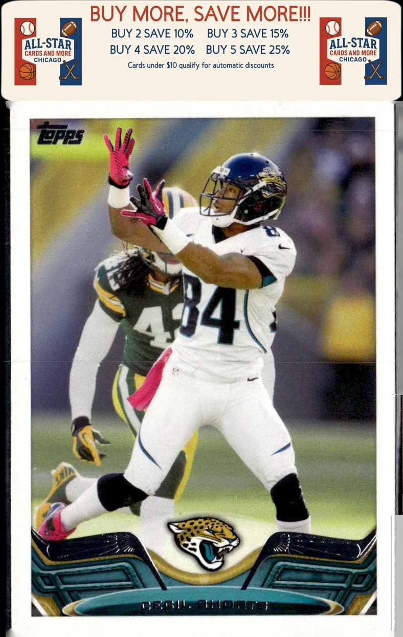 2013 Topps #53 Cecil Shorts Jacksonville Jaguars