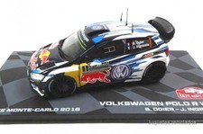 Volkswagen Polo R WRC Ogier 2016 Rally Montecarlo 1/43 Ixo Eaglemoss Diecast