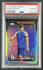 SHOHEI OHTANI PSA 10 2024 TOPPS CHROME #1 IMAGE VARIATION REFRACTOR SP 5308