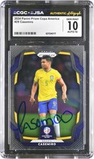 Autographed Casemiro Real Madrid C.F. Card Fanatics Authentic COA Item#14784727