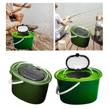 Integrated Fishing Bucket Storage Barrel Gear