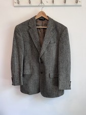 Jos. A. Banks Harris Tweed Scottish Wool Jacket Men 40R Sport Coat 2 Button