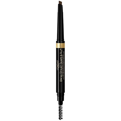 L Oreal Brow Stylist Shape and Fill Dark Brunette Eyebrow Pencil 0.008 Ounce