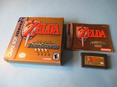 Legend of Zelda: A Link to the Past Four Swords Game Boy Advance w