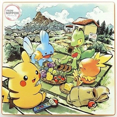 Pokemon Center Pokemon Timeless Adventure Hoenn Empty Cookie Tin Steel Case