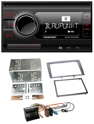 Blaupunkt MP3 Bluetooth DAB 2DIN SD USB Autoradio für Peugeot 308 07-09 silber - Bild 1 von 4