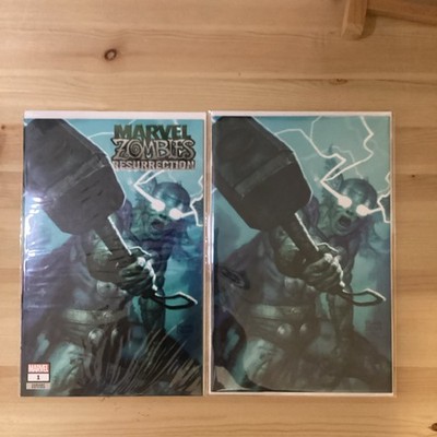 Marvel Zombies: Resurrection #1 Trade Dress And Virgin Variant Ryan Brown NM