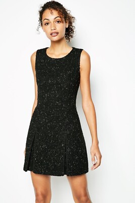 Jack Wills, Bartongate Shift Black Dress Skater UK