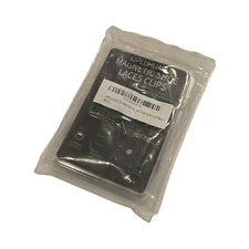JUPLUHUAIR Magnetic Shoe Lace Clips In Black New With Laces