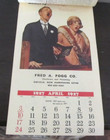 Vintage Calendar Liberty 1927 1977 Fred A. Fogg CO. Enfield, New Hampshire NH — photo 4