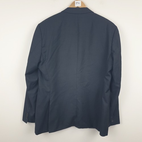 Hugo Boss Guabelo Suit Jacket Mens 44 Regular Chest Black Blazer The Keys11 - Picture 9 of 15
