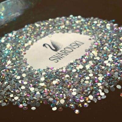 Swarovski Rhinestone Card Swarovski crystals AB flat back stones gems rhinestones for design 30 ...