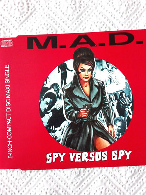 M.A.D. - spy versus spy, Orig.Maxi Single CD 1991, sehr gut
