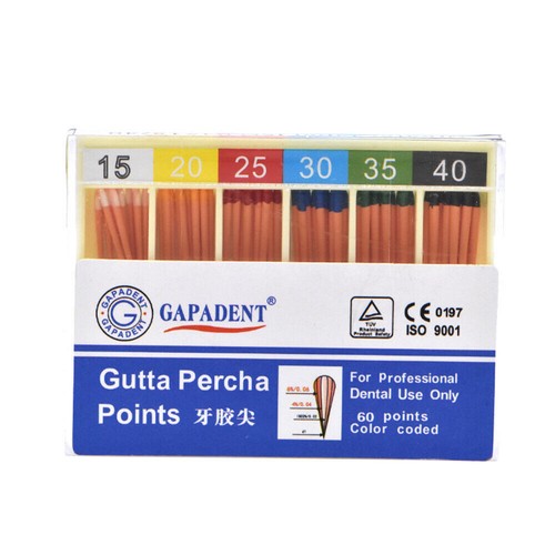 Dental Taper 0.02/0.04/0.06 Endodontic Root Canal 120 Points Gutta Percha Paper - Picture 13 of 53