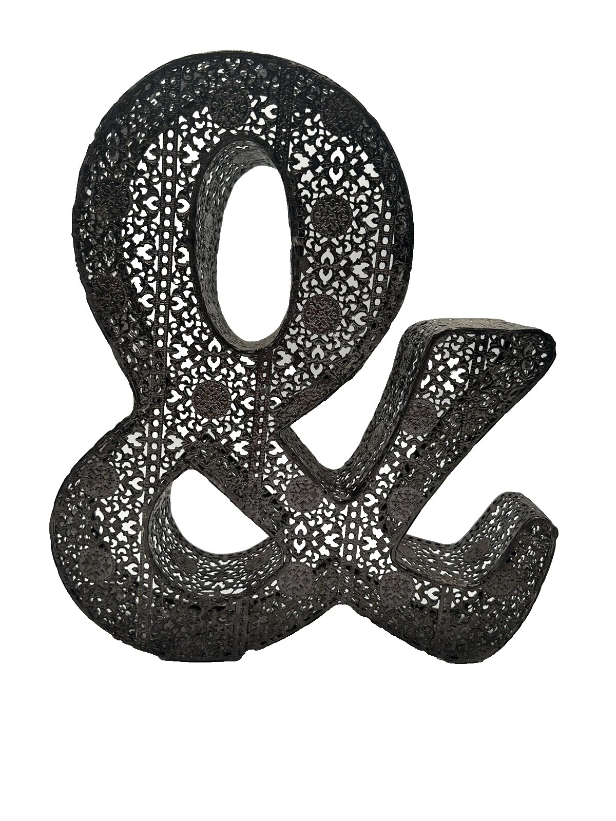 Letters Black Industrial Home Décor Plaques & Signs