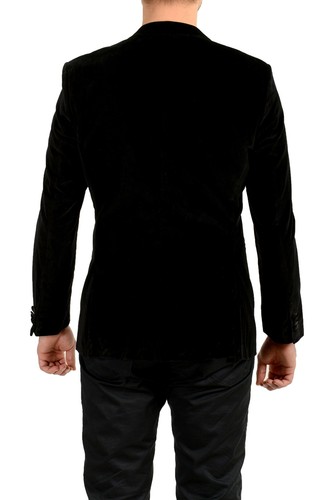 Hugo Boss Men's "Helward4_1" Slim Fit Black Tuxedo Style Blazer US 38R IT 48R - Picture 3 of 6