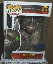 FUNKO POP TRANSFORMERS RISE OF THE BEASTS RHINOX 1378 SPECIAL EDITION BRAND NEW