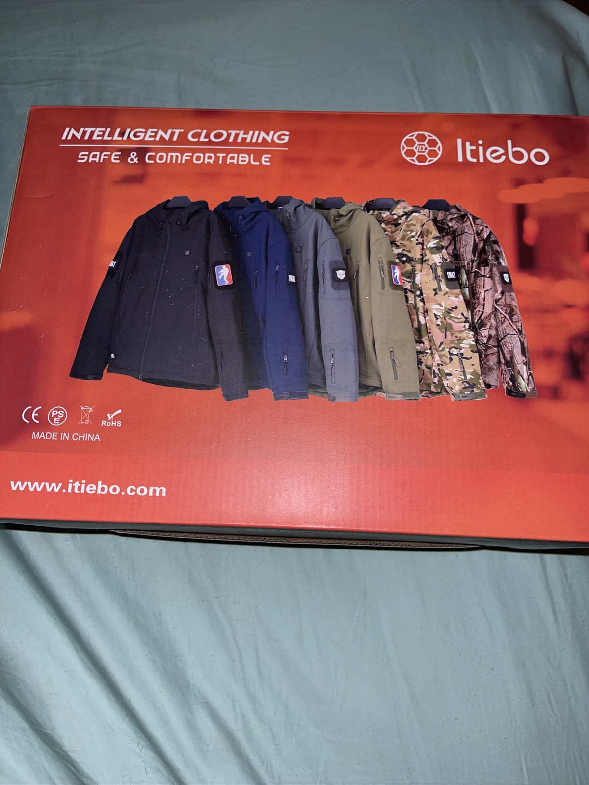 ITIEBO Men's Heated Jacket Hoodies 