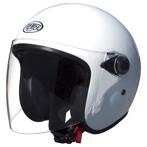 CASCO HELMET JET KID VISOR U8 BIANCO PREMIER SIZE XXS