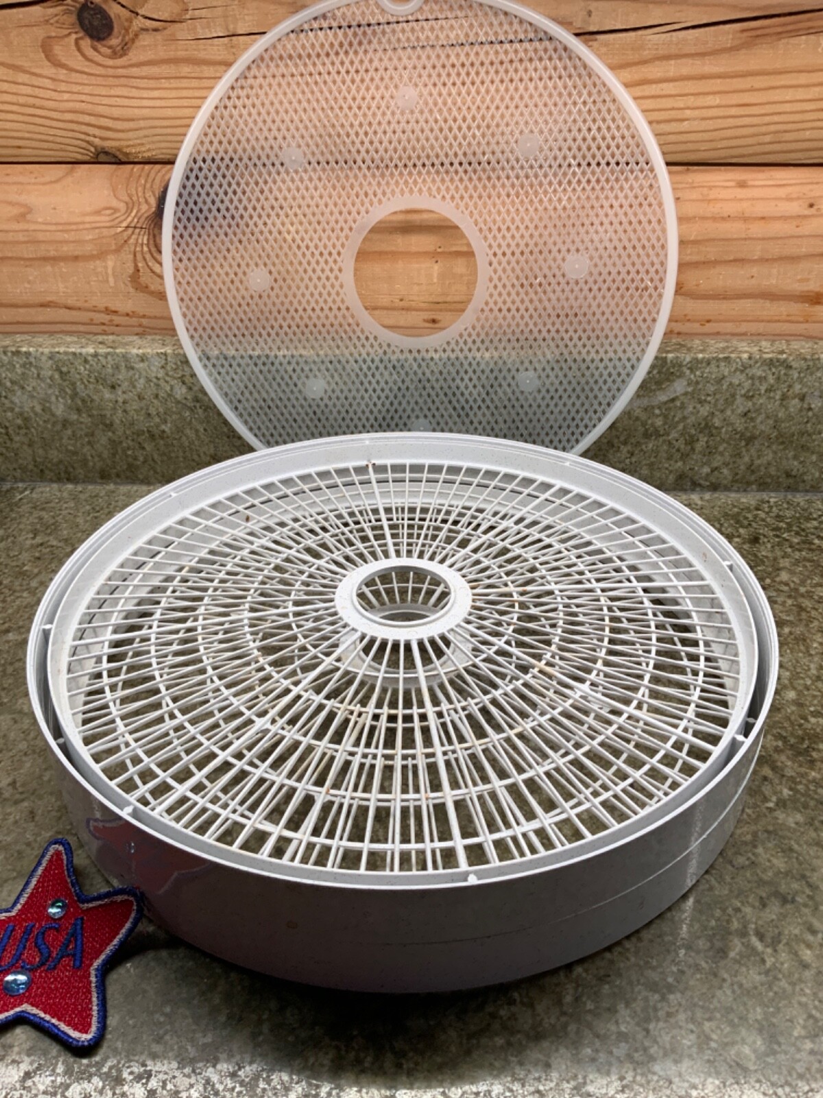 Set 2 NESCO American Harvest Food Dehydrator Trays Screens Fits Model