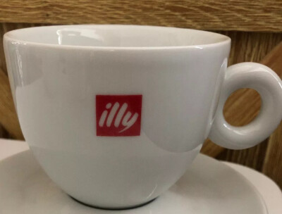 Illy IPA Italy Large Cappuccino White Coffee Cup (No Saucer) BNWOT