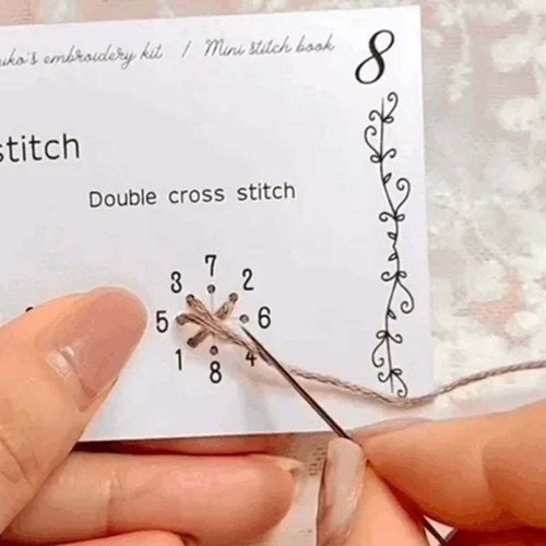DIY Craft Creative Mini Sewing Book Travel Sewing Kit for Sewing Enthusiasts - Picture 4 of 6