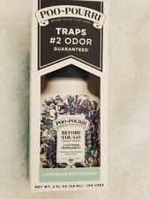 Poo-Pourri Before You Go Toilet Spray 2 fl oz (59 mL) 100 Uses Lavender Peppermt