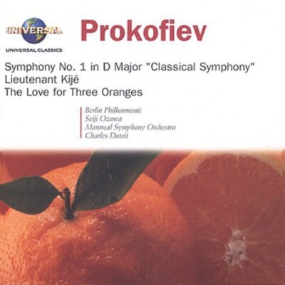 Prokofiev: Symphony No. 1 in D Major ''Classical Symphony'' / Lt. Kije Suite / Th