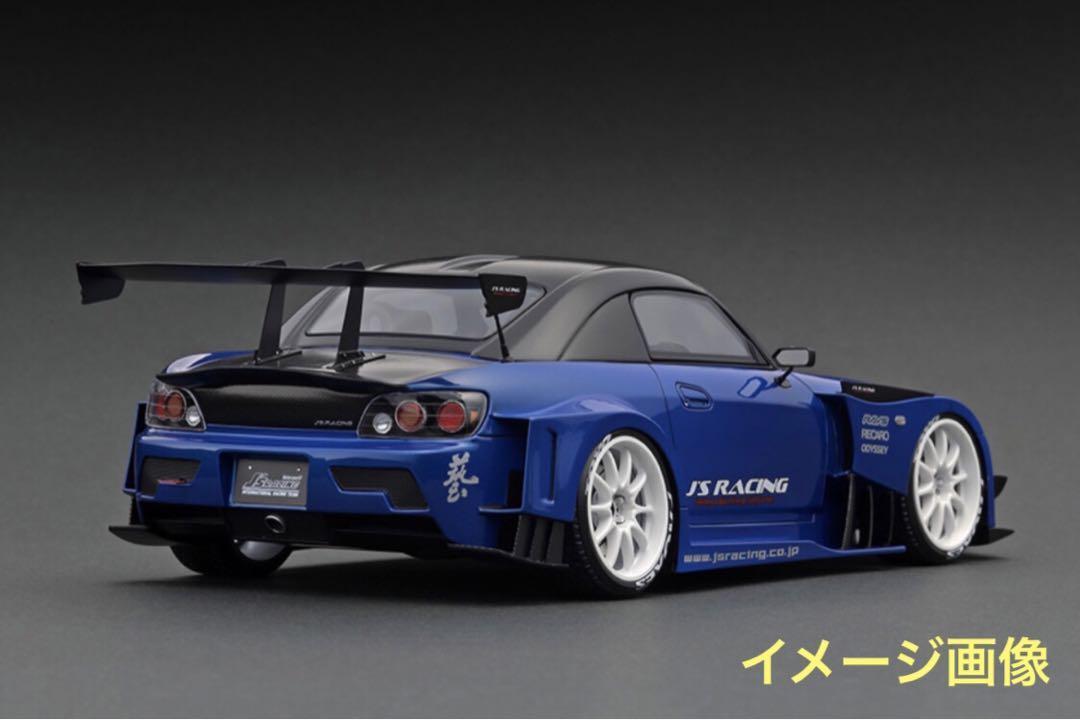 ミニカー 1/18 Ignition Model J's Racing S2000 1/18 Ignition Model Honda S2000 J'S RACING Blue 🤝ALSO OPEN FOR