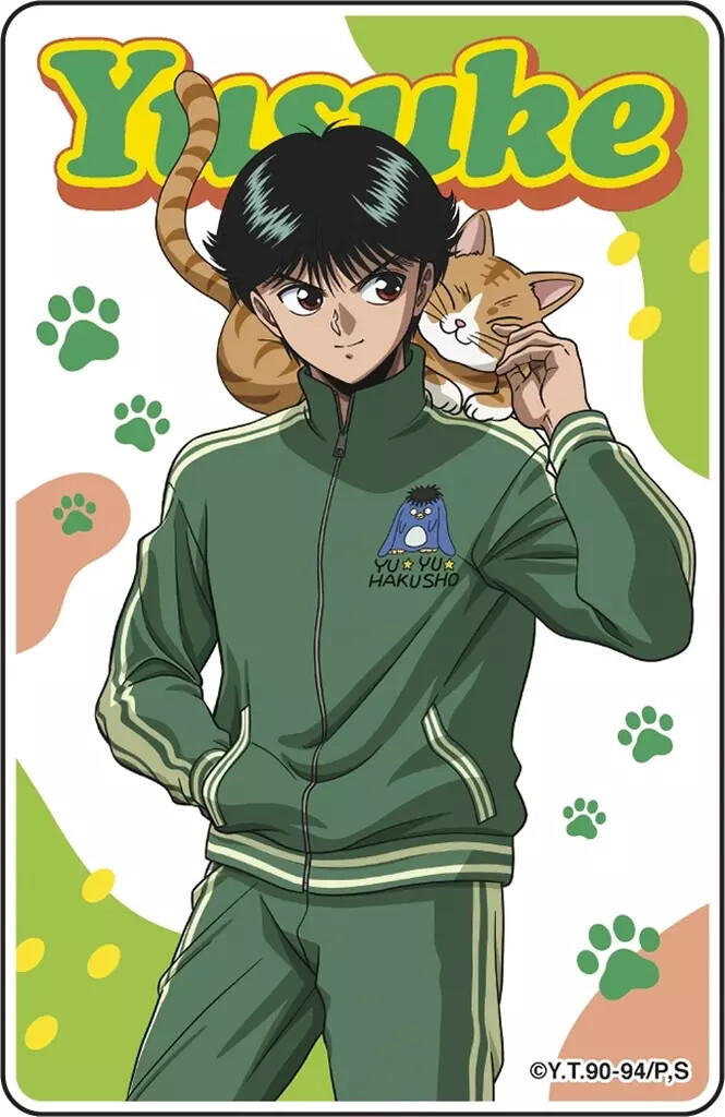 Acrylic Stand Panel Yusuke Urameshi Yu Hakushodrawn Block Collection Cat And Goo