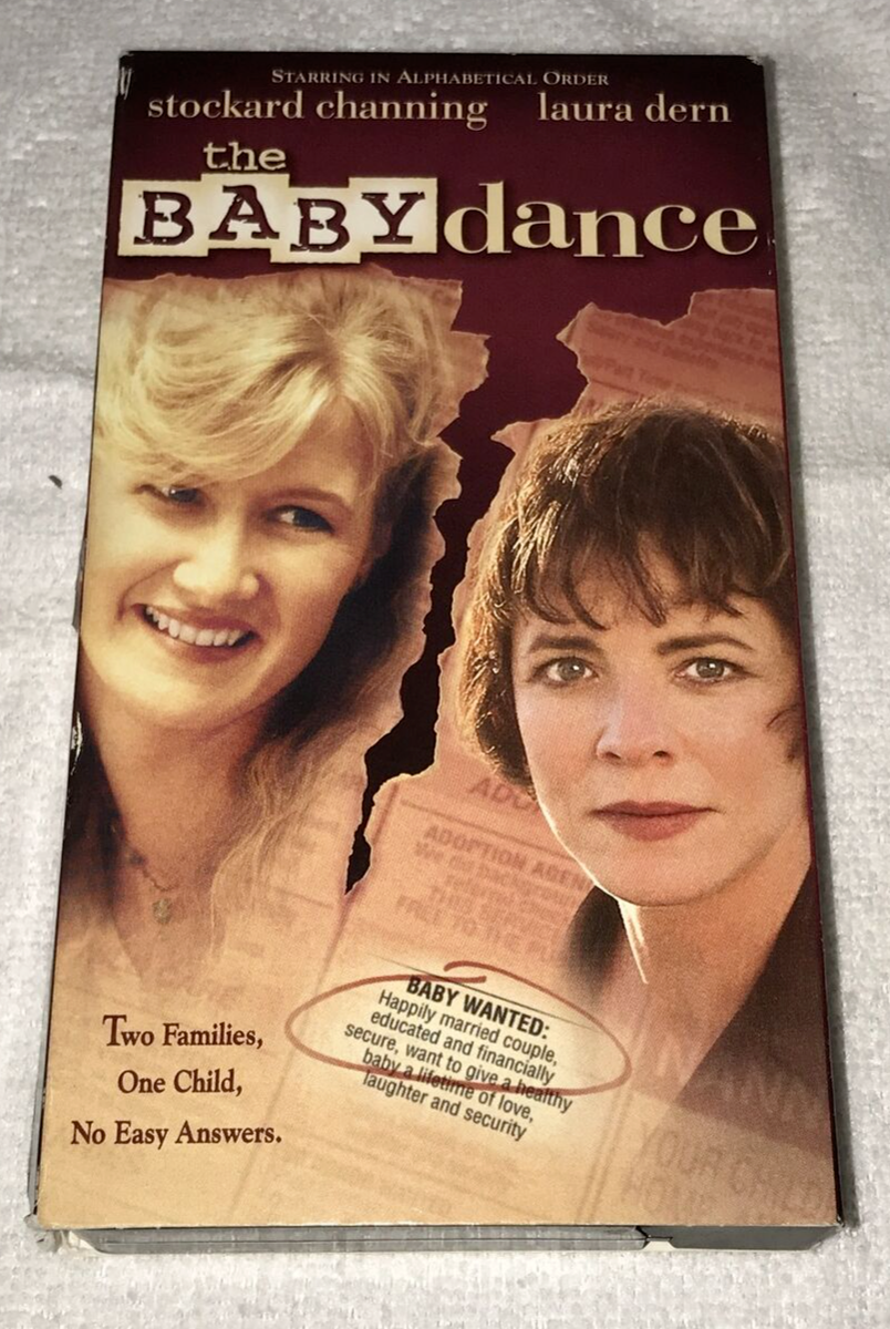 The Baby Dance Blockbuster Video Rental VHS 2000 Dern Channing