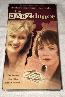 The Baby Dance Blockbuster Video Rental VHS 2000 Dern Channing