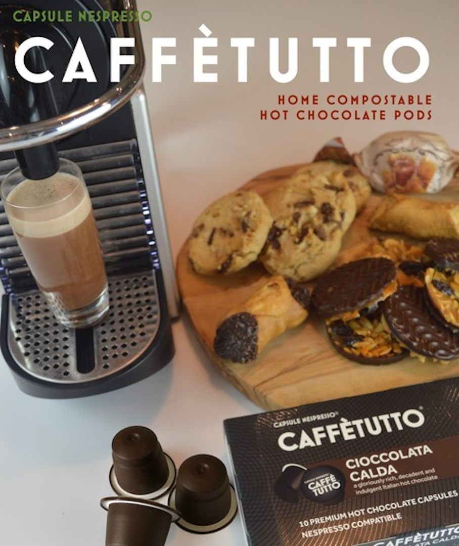 Nespresso Pods Nespresso Hot Cocoa 30 Caffètutto Genuine Italian