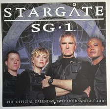 Stargate SG-1 2004 Calendar 12”x12” - Unmarked, New Condition