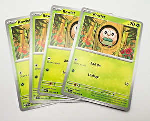 Rowlet Pokemon Card