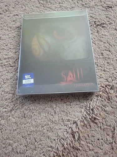 Saw Unrated Steelbook 4k Blu-ray and Digital With Slipcover