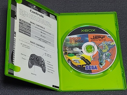 Microsoft XBOX SEGA GT 2002 & JSRF Retro Game Korea Version for MS Console Video - Picture 4 of 5