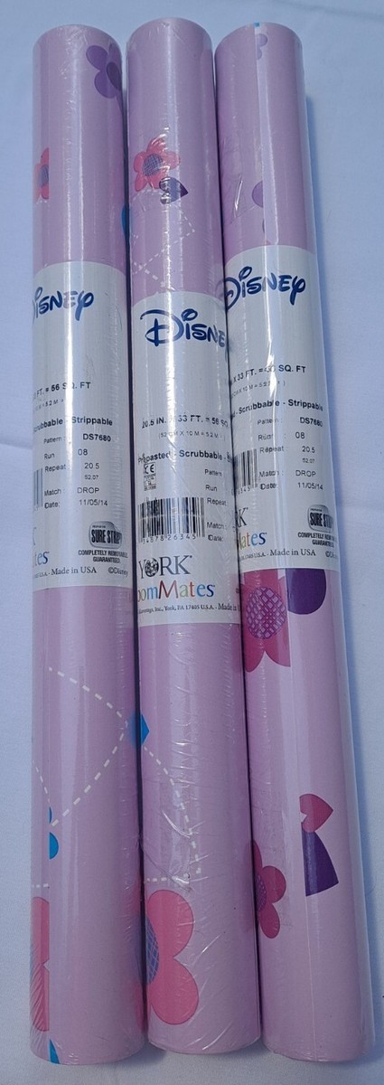York Wallcoverings Walt Disney li Flower & Hearts DS7680