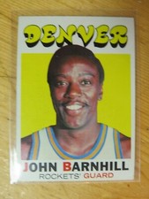 1971-72 Topps John Barnhill Denver Rockets #222 BASKETBALL CARD COMBINE SHIP