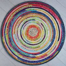 R.J. Designs Colossal Round Rug and Jelly Roll Rug Patterns