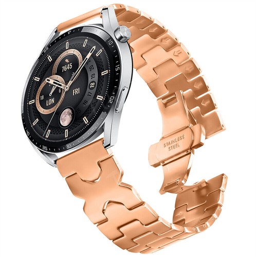 Luxus Edelstahl Uhrenarmband 22mm Schnellverschluss Smartwatch Armband Bracelet - Bild 11 von 61