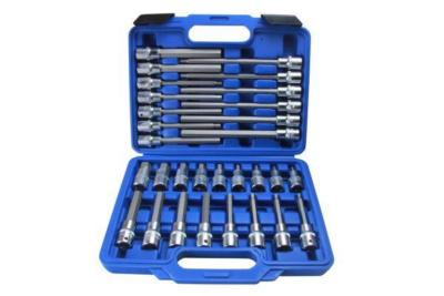 US Pro 30 Stck. 1/2'' Dr Sechskant Inbusschlüssel Bit Steckschlüsselsatz Sechskant B3229