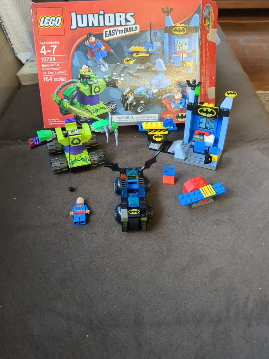 LEGO Juniors Batman & Superman vs Lex Luthor 10724. Incomplete. | eBay